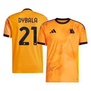 Camiseta DYBALA #21 Roma 2025/26 Segunda Equipación - Versión Hincha