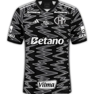 Atlético Mineiro 24/25 III Tercera - Todos los Patrocinios - Versión Aficionado
